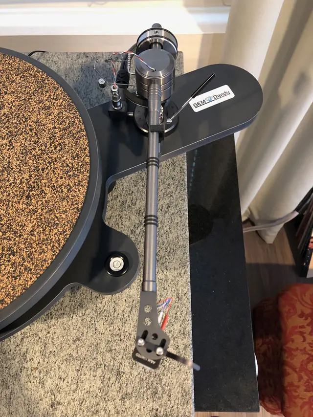 G.E.M. Dandy PolyTable & Charisma Audio Musiko Tonearm by Dave Thomas